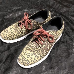 Vans size 12. Leopard print